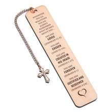 将图片加载到图库查看器,Christian Bookmarks for Book Lovers Women Kids Easter Inspirational Bible Verse Baptism Religious Bookmark Birthday Gifts Christmas Stocking Stuffers for Teen Girls Female Friends Teenagers Daughter