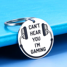 将图片加载到图库查看器,Gamer Girl Dad Funny Video Game Gifts Keychain for Player Boyfriend Teen Boys Girls Son Daughter Husband Teenage Teenager Christmas Valentine Birthday Gifts for Best Friends BFF Kids Him Her