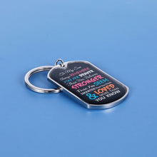 将图片加载到图库查看器,To My Son Inspirational Keychain Gifts Christmas Graduation Birthday Wedding Gifts for Him Boys Kids Child Teen Teenage Men Adult Remember You are Braver Gifts from Dad Mom Stepmother