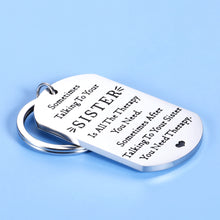 将图片加载到图库查看器,Funny Sister Keychain Gifts for Sister Brother from Sisters Birthday Christmas Valentine Graduation Mothers Day Gifts for Big Little Soul Sister Siblings Best Friends BFF Besties