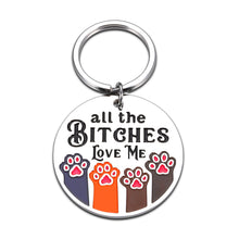 将图片加载到图库查看器,Funny Dog ID Name Tags for Small Large Dogs Cats Pets New Puppy Personalized Engraved Custom Customizable Dog Collar Tag Gifts for Dog Mom Dad Stainless Steel