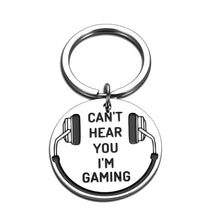 将图片加载到图库查看器,Gamer Girl Dad Funny Video Game Gifts Keychain for Player Boyfriend Teen Boys Girls Son Daughter Husband Teenage Teenager Christmas Valentine Birthday Gifts for Best Friends BFF Kids Him Her