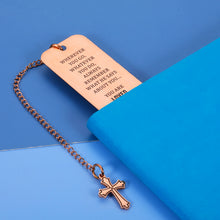 将图片加载到图库查看器,Christian Bookmarks for Book Lovers Women Kids Easter Inspirational Bible Verse Baptism Religious Bookmark Birthday Gifts Christmas Stocking Stuffers for Teen Girls Female Friends Teenagers Daughter