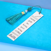 将图片加载到图库查看器,Teacher Appreciation Gifts Metal Bookmark Thank You Graduation Teachers Day Christmas Birthday Gifts for Women Music Preschool Pe Spanish Daycare Teacher Tutor Professor Special Education Teachers