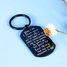 将图片加载到图库查看器,Valentines Day Gift Keychain for Husband Wife Boyfriend Girlfriend Couple Christmas Anniversary Birthday Wedding When I Tell I Love You Gifts for Women Men Him Her