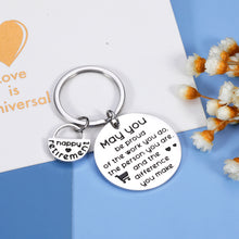 将图片加载到图库查看器,Retirement Gifts for Women Coworker Leaving Keychain Employee Teacher Appreciation Thank You Birthday Christmas Farewell Goodbye Going Away Gifts for Colleagues Nurses Male Female Boss Leaders Mentors