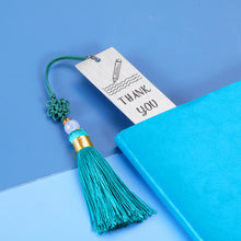将图片加载到图库查看器,Teacher Appreciation Gifts Metal Bookmark Thank You Graduation Teachers Day Christmas Birthday Gifts for Women Music Preschool Pe Spanish Daycare Teacher Tutor Professor Special Education Teachers