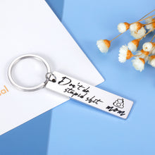 将图片加载到图库查看器,Birthday Christmas Keychain Grad Gifts for Son Daughter Kids Teen Boys Girls Funny Graduation Valentine Humor Don't Do Stupid Gag Gifts Stocking Stuffers from Mom to Child Teens Teenagers Him Her