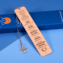 将图片加载到图库查看器,Christian Bookmarks for Book Lovers Women Kids Easter Inspirational Bible Verse Baptism Religious Bookmark Birthday Gifts Christmas Stocking Stuffers for Teen Girls Female Friends Teenagers Daughter