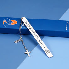 将图片加载到图库查看器,Baby Baptism Bookmark Gifts for Girl Boys Kids First Communion Christening Catholic Religious Easter Christmas Gifts for Goddaughter Godson Godchild Adult Women Men Male Female Friends Son Daughter