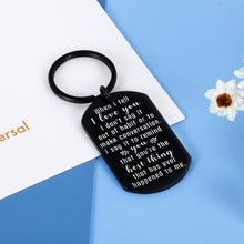 将图片加载到图库查看器,Valentines Day Gift Keychain for Husband Wife Boyfriend Girlfriend Couple Christmas Anniversary Birthday Wedding When I Tell I Love You Gifts for Women Men Him Her