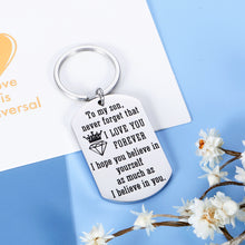 将图片加载到图库查看器,to My Son Inspirational Gifts from Mom Dad to Adult Son Boys Teen Teens Teenager Men Male Valentines Day Birthday Graduation Christmas Back to School Coming of Age Gift for Sons Stepson Son in Law