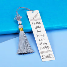 将图片加载到图库查看器,Teacher Appreciation Gifts Metal Bookmark Thank You Graduation Teachers Day Christmas Birthday Gifts for Women Music Teacher