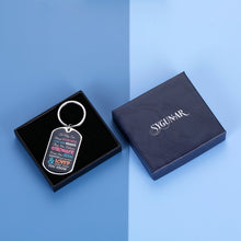 将图片加载到图库查看器,To My Son Inspirational Keychain Gifts Christmas Graduation Birthday Wedding Gifts for Him Boys Kids Child Teen Teenage Men Adult Remember You are Braver Gifts from Dad Mom Stepmother