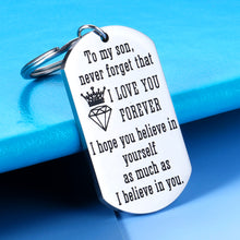 将图片加载到图库查看器,to My Son Inspirational Gifts from Mom Dad to Adult Son Boys Teen Teens Teenager Men Male Valentines Day Birthday Graduation Christmas Back to School Coming of Age Gift for Sons Stepson Son in Law