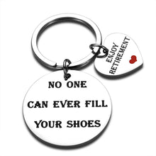将图片加载到图库查看器,Retirement Keychain Gifts for Women Men Male Female Leaving Gifts for Coworker Colleagues Teacher Nurse Doctor Boss Retirees Goodbye Farewell Going Away Gifts for Him Her Best Friend