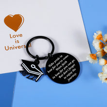 将图片加载到图库查看器，2022 Graduation Keychain Gifts for Class of 2022 Senior 2022 Daughter Son Teen Boys Girls High School College Students Women Men Brother Sister Master Grad Gifts for Him Her from Mom Dad
