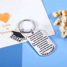 将图片加载到图库查看器，2022 Graduation Gifts for Daughter Son Teen Boys Girls Inspirational Keychain Grad Gift for Women Men Best Friends Besties Brother Sister High School College Students Teenagers Class of 2022
