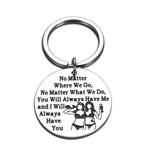 将图片加载到图库查看器，Best Friend Inspirational Keychain Gift for Besties BFF Teen Girls Soul Sisters Step Sister Siblings Sister-in-Law Friendship Christmas Graduation Birthday Gifts for Women Female
