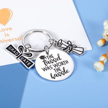 将图片加载到图库查看器，2021 Graduation College Student Gifts for Him Her Teen Boys Girls Class of 2021 Senior 2021 Inspirational Keychain Grad Gift for Daughter Son High School Students Women Men Male Female Him Her
