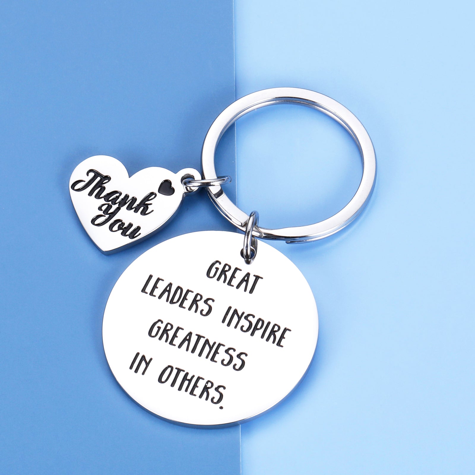 Boss Day Gifts for Women Men Office Keychain Thank You Boss Gift for  Coworker Mentor Supervisor