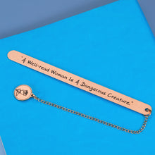 将图片加载到图库查看器，Bookmarks Gifts for Book Lovers Women Female Friends Inspirational Birthday Christmas Stocking Stuffers Graduation Gifts for Daughter Teen Girls Students Teacher Boss Lady Coworker Readers Bookworms

