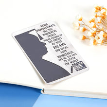 将图片加载到图库查看器，2021 Graduation Card Gifts for Class of 2021 Senior 2021 Inspirational Grad Gifts for Daughter Son College High School Students Females Teen Boys Girls Women Men Brother Sister Him Her
