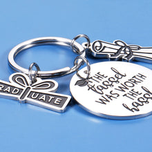 将图片加载到图库查看器，2021 Graduation College Student Gifts for Him Her Teen Boys Girls Class of 2021 Senior 2021 Inspirational Keychain Grad Gift for Daughter Son High School Students Women Men Male Female Him Her
